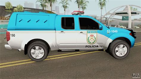 Nissan Frontier PMERJ 2013 Pour GTA San Andreas