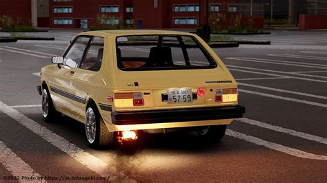 【assetto Corsa】トヨタ・スターレット 1979 Lm Lm Toyota Starlet アセットコルサ Car Mod