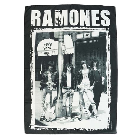 Ramones Poster Flag