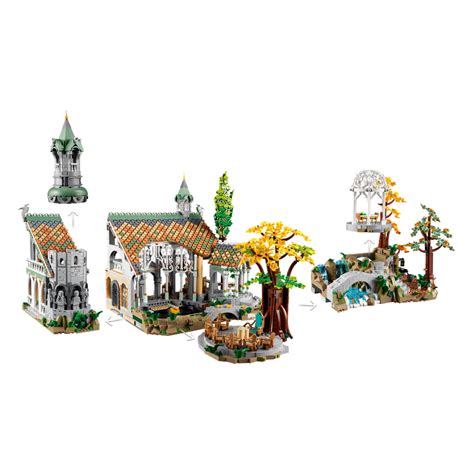 O Senhor Dos Anéis Rivendell™ 10316 Lego® Icons Compre Online Na