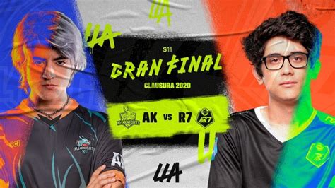 Mira La Final De La Lla Clausura 2020 Entre All Knights Y Rainbow 7