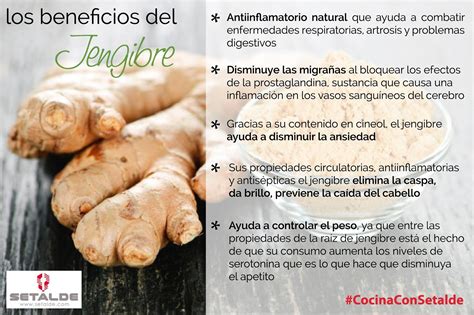 Los Beneficios Del Jengibre Cocinaconsetalde Food