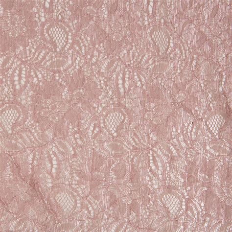 Lace Rose Pink Bloomsbury Square Dressmaking Fabric