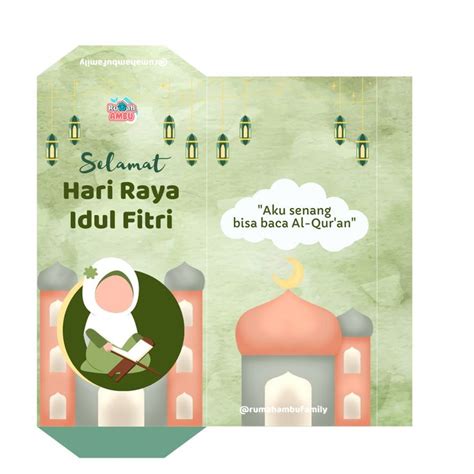 Amplop Lebaran Eid Envelopes Envelope Design Cute Envelopes