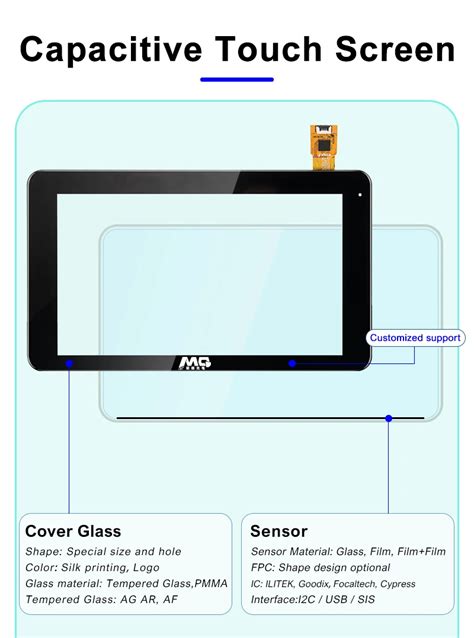 11 88 Inch Touchscreen Usb Projected Capacitive Pcap Touch Screen