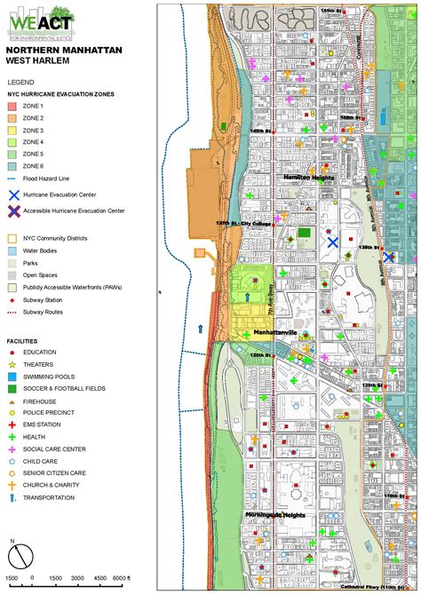 Northern Manhattan Climate Action Plan - Climate Map of West Harlem ...