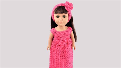 5 Easy Crochet Doll Dresses for 18" Dolls - Fun Crochet Patterns