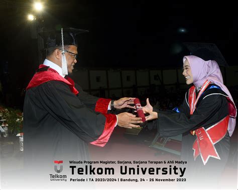 WISUDA TELKOM UNIVERSITY 2023 FTE S1 TEKNIK TELEKOMUNIKASI DEKAN 300