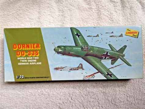 VINTAGE THE LINDBERG Line Dornier Do 335 Model Aircraft Kit 1 72