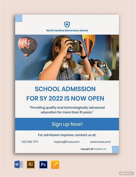 School Flyer Template in Word - FREE Download | Template.net