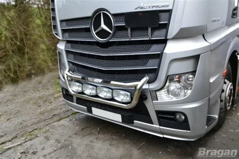 Barre De Barbecue Pour Mercedes Actros Mp Acier Inoxydable Poli