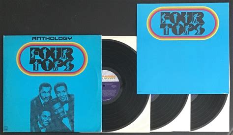 Four Tops Anthology 3xlp Motown With Booklet — Nm Ebay