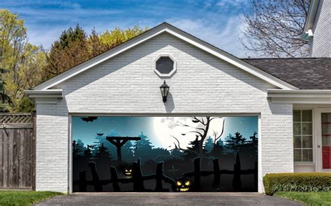 30 Fascinating Halloween Garage Door Covers - Home, Family, Style and Art Ideas