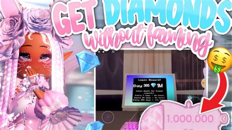 🏰rh How To Get 💎diamonds💎 Without Farming In Royale High Royalehigh Youtube