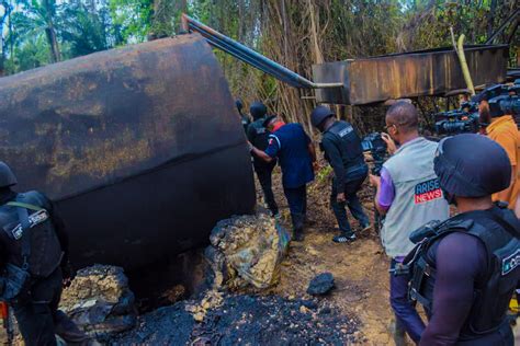 Five Suspects Arrested As Nscdc Uncovers Massive Illegal Oil Bunkering