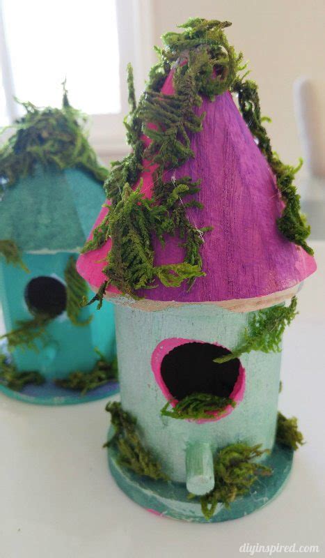 DIY Fairy Garden Houses - DIY Inspired