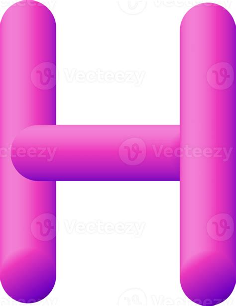 Gradient Alphabet 3d 26791156 Png