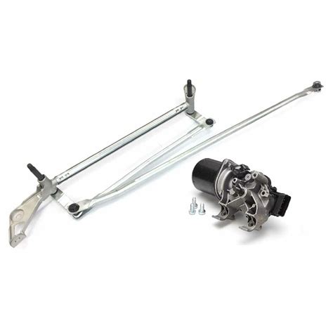 Ruva New Front Windscreen Window Wiper Motor And Linkage Rod For