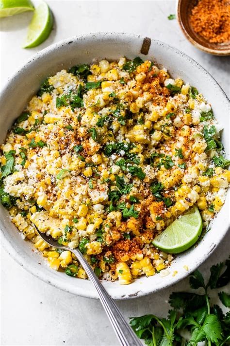 Mexican Impressed Grilled Corn Salad With Cotija Tasty Made Simple