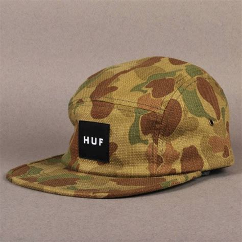 HUF Japanese Camo Volley 5 Panel Cap Duck Camo Caps From Native