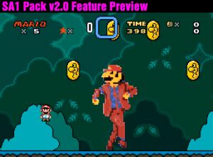 SA 1 Pack V2 0 Feature Preview Giant Super ExAnimations Mario