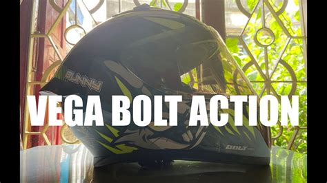 New Helmet From Vega Unboxing And Review Of Vega Bolt Bunny Helmet