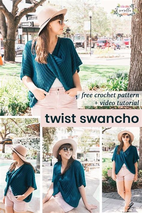 Crochet Twist Swancho Sewrella Crochet Twist Easy Crochet Crochet