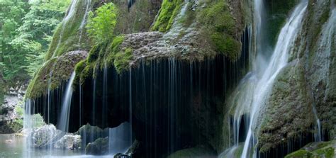 Beautiful waterfalls in Romania