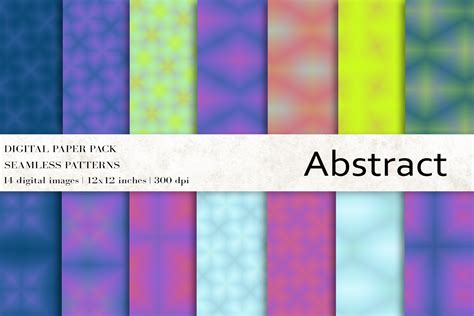 Abstract Digital Papers Graphic By Bonadesigns · Creative Fabrica