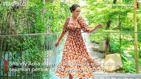 Soal Belanja Online Susah Ditagih Shandy Aulia Beri Klarifikasi