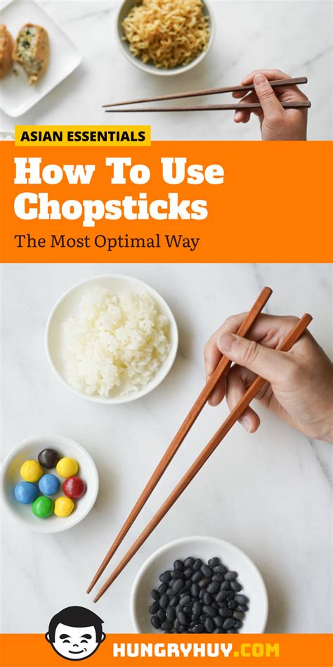 How To Use Chopsticks (Step By Step w/ Video) - Hungry Huy