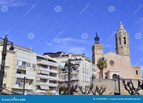 Iglesia De San Bartolome Y De Santa Tecla En Sitges Catalu A Espa A