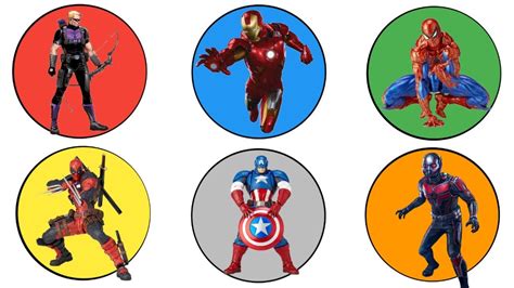 Spin The Wheel Avengers Iron Man Vs Captain Amerika Spiderman Vs Ant