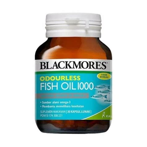 Blackmores Odourless Fish Oil 1000 Lazada Indonesia