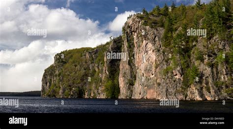 The Mazinaw Rock at Bon Echo Provincial Park Stock Photo - Alamy