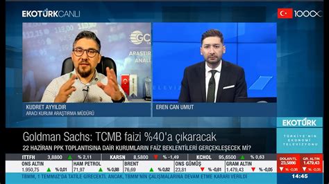 20 Haziran 2023 EkoTürk TV TCMB Faiz Tahminlerindeki Karmaşa ve