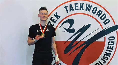 Mateusz Szcz Snowski Mistrz Polski W Taekwondo Olimpijskim Czw Rka