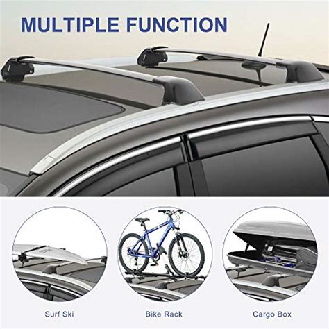 MOSTPLUS Roof Rack Cross Bar Rail Compatible With Honda CRV 2012 2013