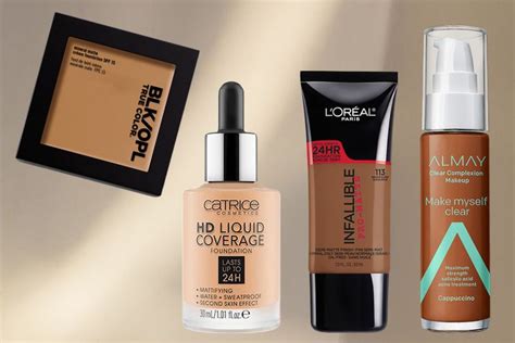 The 13 Best Drugstore Foundations For Oily Skin Of 2023