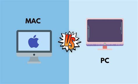 Mac Vs Pc Whats The Difference With Table