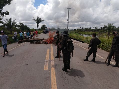 Protesto Ind Genas Fecham Rodovia Federal No Maranh O O Imparcial