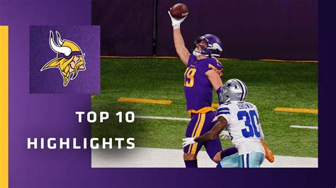 Top 10 Highlights From The Minnesota Vikings 2020 Season Youtube