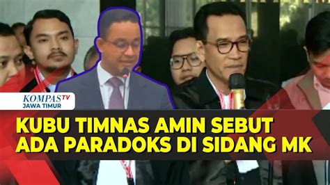 Kubu Timnas Amin Sebut Temukan Paradoks Saat Saksi Ahli KPU Hadir Di