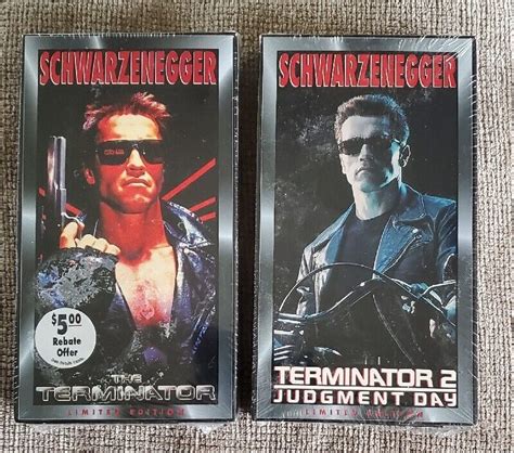 Mavin The Terminator Factory Sealed VHS Limited Edition Terminator 2