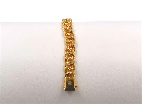 Gold Bracelet 14k Gold Chain Bracelet Woman's Bracelet - Etsy