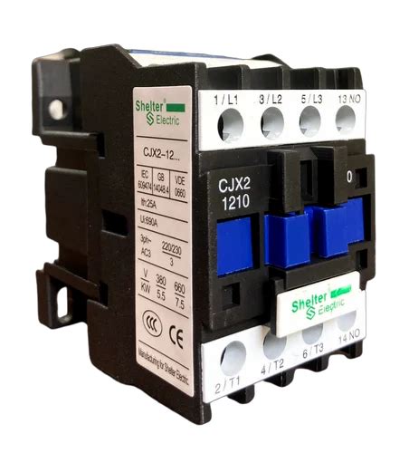 Shelter Cjx Contactor A Din Rail At Rs In Chhatral Ina Id