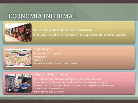 Economía Informal En Guatemala 06 Junio Ppt