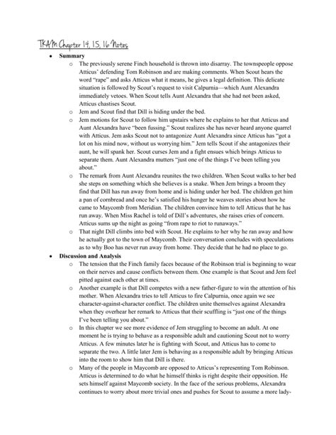 ⛔ Chapter 3 to kill a mockingbird summary. To Kill a Mockingbird ...