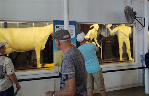 Fairgoers Excited To See Caitlin Clark Sculpted In Butter Radio Iowa