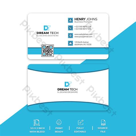 Creative Business Card Template | EPS Free Download - Pikbest